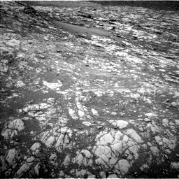Nasa's Mars rover Curiosity acquired this image using its Left Navigation Camera on Sol 2128, at drive 1208, site number 72