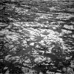 Nasa's Mars rover Curiosity acquired this image using its Left Navigation Camera on Sol 2128, at drive 1244, site number 72