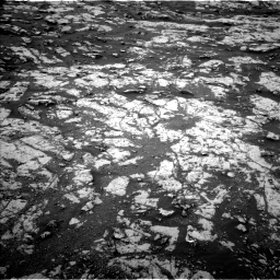 Nasa's Mars rover Curiosity acquired this image using its Left Navigation Camera on Sol 2128, at drive 1250, site number 72
