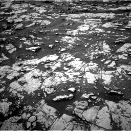 Nasa's Mars rover Curiosity acquired this image using its Left Navigation Camera on Sol 2128, at drive 1268, site number 72