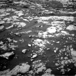 Nasa's Mars rover Curiosity acquired this image using its Left Navigation Camera on Sol 2128, at drive 1280, site number 72