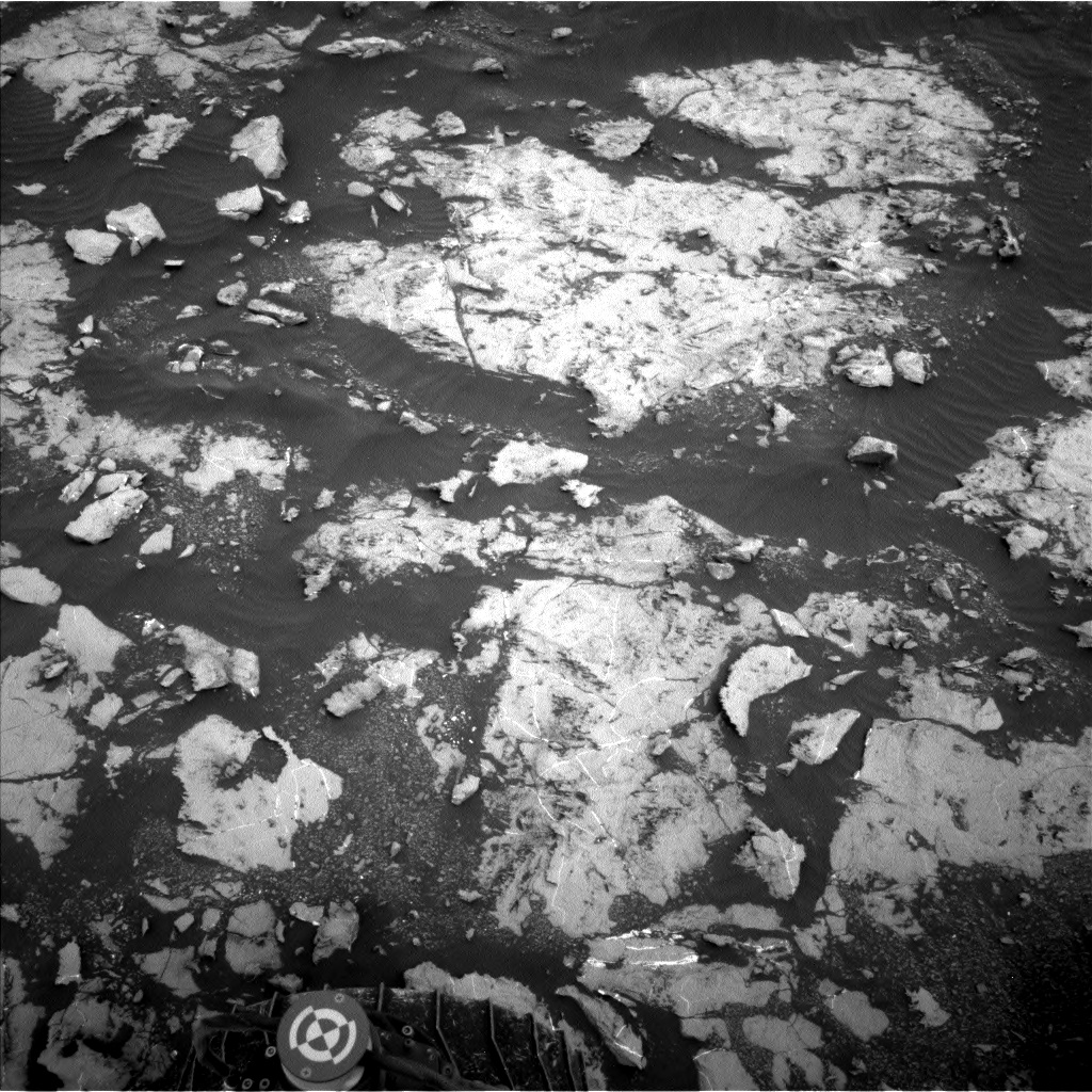 Nasa's Mars rover Curiosity acquired this image using its Left Navigation Camera on Sol 2129, at drive 1286, site number 72