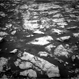 Nasa's Mars rover Curiosity acquired this image using its Left Navigation Camera on Sol 2132, at drive 1310, site number 72