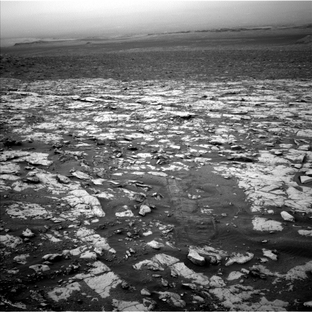 Nasa's Mars rover Curiosity acquired this image using its Left Navigation Camera on Sol 2132, at drive 1316, site number 72