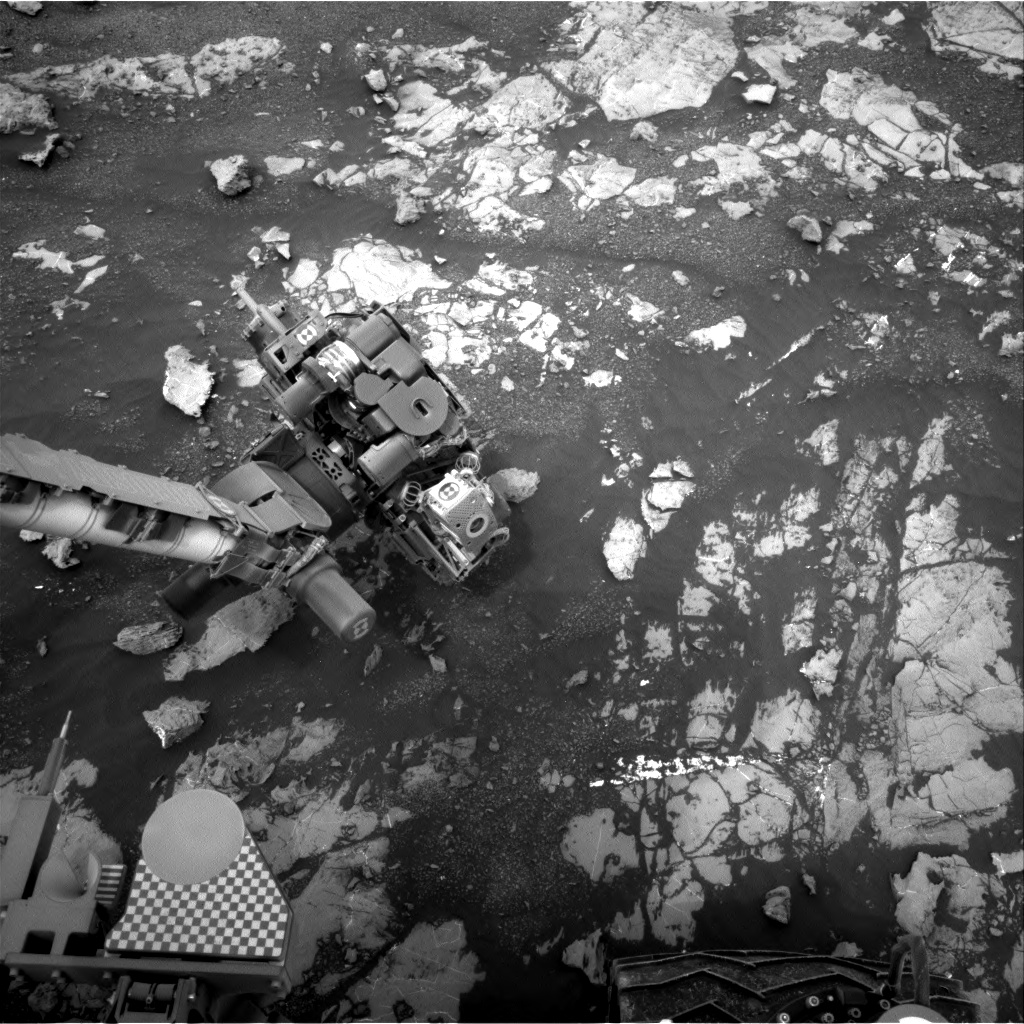 Nasa's Mars rover Curiosity acquired this image using its Right Navigation Camera on Sol 2132, at drive 1286, site number 72