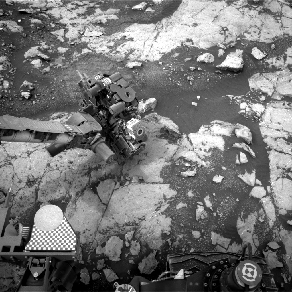 Nasa's Mars rover Curiosity acquired this image using its Right Navigation Camera on Sol 2134, at drive 1316, site number 72