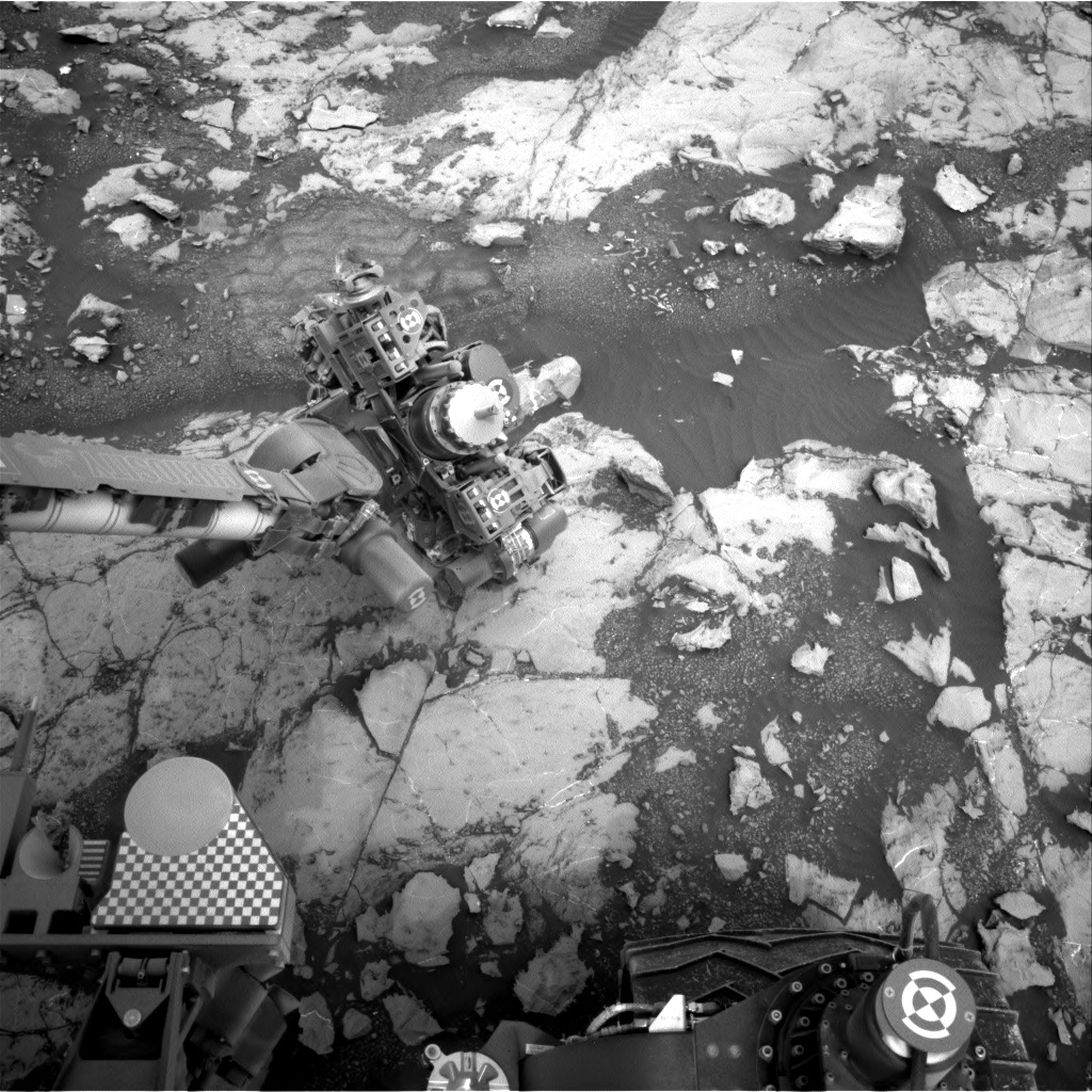 Nasa's Mars rover Curiosity acquired this image using its Right Navigation Camera on Sol 2135, at drive 1316, site number 72