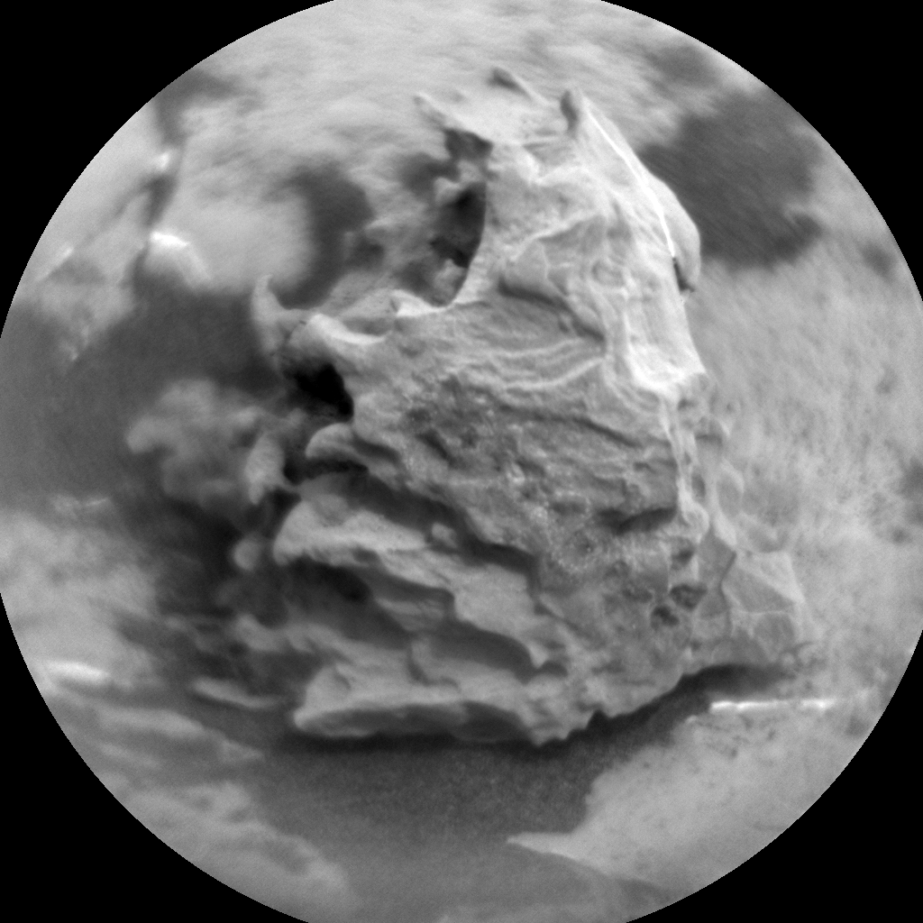 Nasa's Mars rover Curiosity acquired this image using its Chemistry & Camera (ChemCam) on Sol 2145, at drive 1316, site number 72