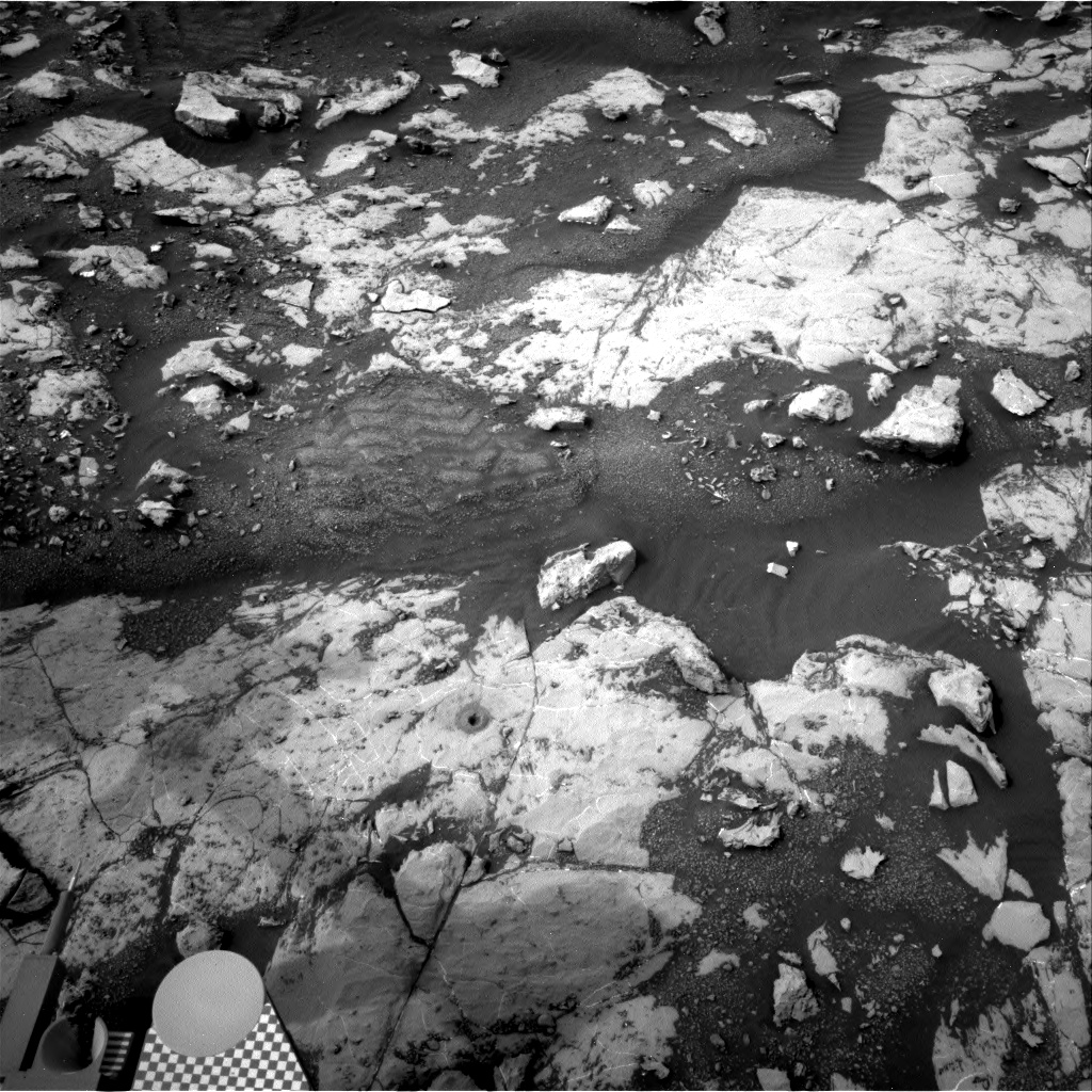 Nasa's Mars rover Curiosity acquired this image using its Right Navigation Camera on Sol 2154, at drive 1316, site number 72