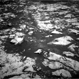 Nasa's Mars rover Curiosity acquired this image using its Left Navigation Camera on Sol 2156, at drive 1316, site number 72