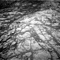 Nasa's Mars rover Curiosity acquired this image using its Left Navigation Camera on Sol 2156, at drive 1406, site number 72