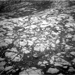 Nasa's Mars rover Curiosity acquired this image using its Left Navigation Camera on Sol 2156, at drive 1454, site number 72