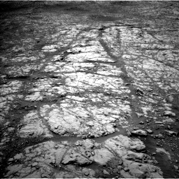 Nasa's Mars rover Curiosity acquired this image using its Left Navigation Camera on Sol 2156, at drive 1556, site number 72