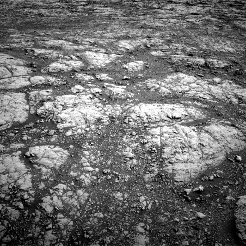 Nasa's Mars rover Curiosity acquired this image using its Left Navigation Camera on Sol 2156, at drive 1580, site number 72