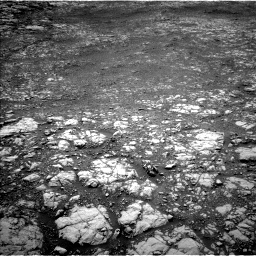 Nasa's Mars rover Curiosity acquired this image using its Left Navigation Camera on Sol 2156, at drive 1592, site number 72