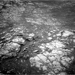 Nasa's Mars rover Curiosity acquired this image using its Left Navigation Camera on Sol 2156, at drive 1610, site number 72