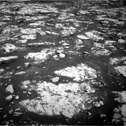 Nasa's Mars rover Curiosity acquired this image using its Right Navigation Camera on Sol 2156, at drive 1334, site number 72
