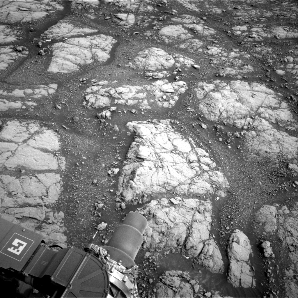 Nasa's Mars rover Curiosity acquired this image using its Right Navigation Camera on Sol 2156, at drive 1616, site number 72