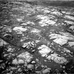 Nasa's Mars rover Curiosity acquired this image using its Left Navigation Camera on Sol 2157, at drive 1706, site number 72