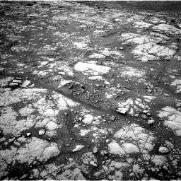 Nasa's Mars rover Curiosity acquired this image using its Left Navigation Camera on Sol 2157, at drive 1712, site number 72