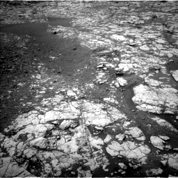 Nasa's Mars rover Curiosity acquired this image using its Left Navigation Camera on Sol 2157, at drive 1760, site number 72