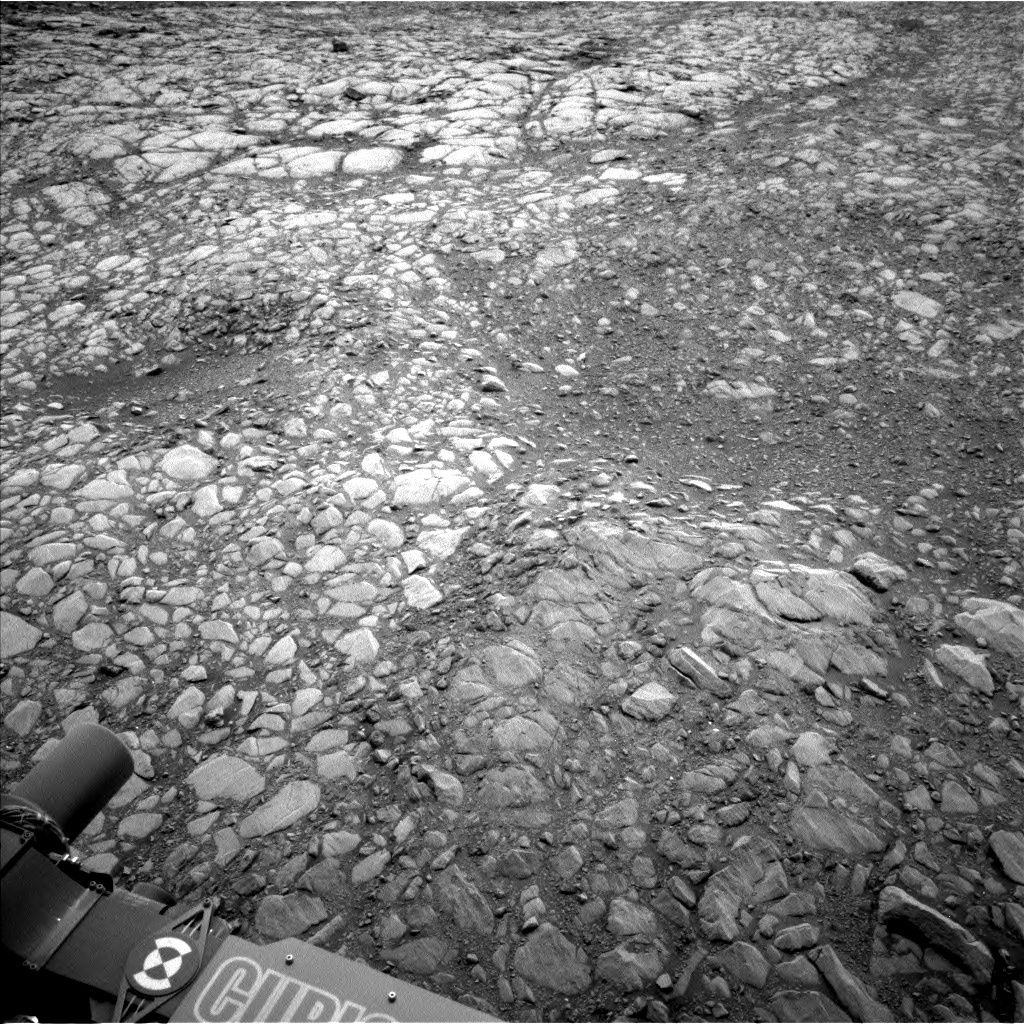 Nasa's Mars rover Curiosity acquired this image using its Left Navigation Camera on Sol 2157, at drive 1898, site number 72