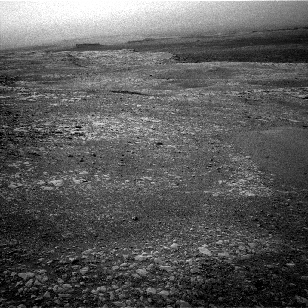 Nasa's Mars rover Curiosity acquired this image using its Left Navigation Camera on Sol 2157, at drive 1980, site number 72