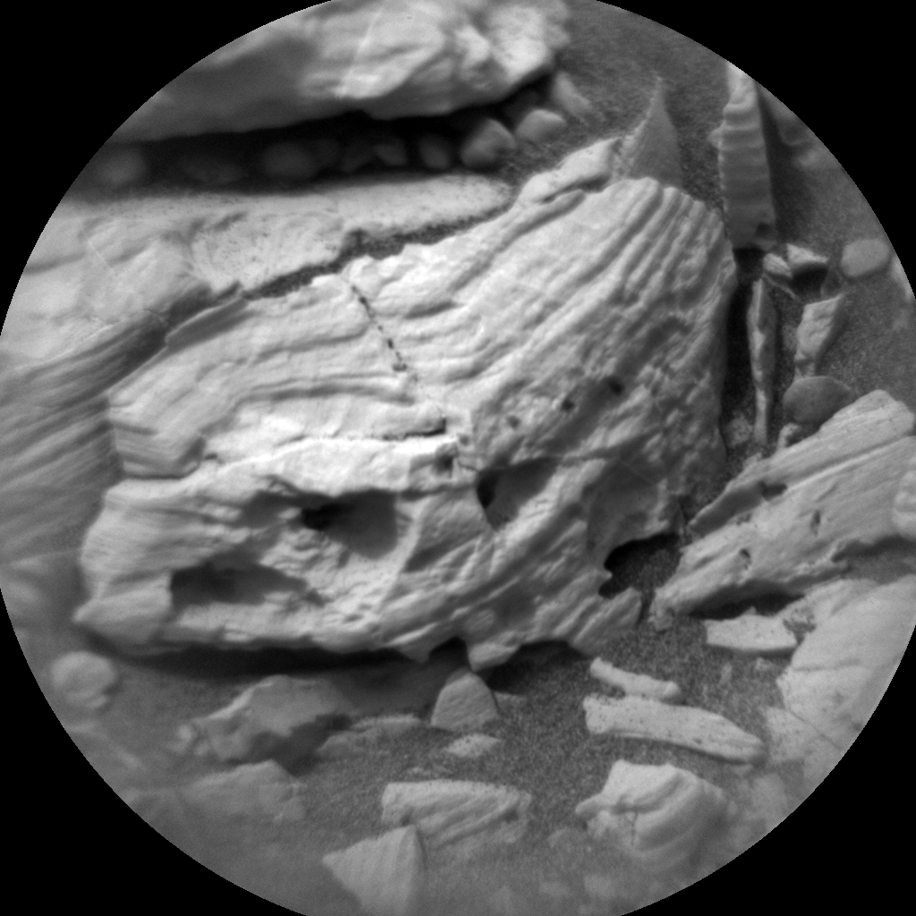 Nasa's Mars rover Curiosity acquired this image using its Chemistry & Camera (ChemCam) on Sol 2157, at drive 1616, site number 72
