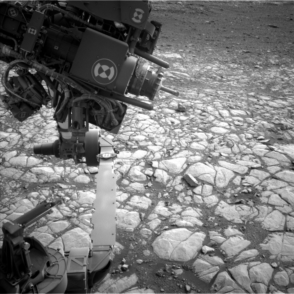 Nasa's Mars rover Curiosity acquired this image using its Left Navigation Camera on Sol 2160, at drive 1980, site number 72