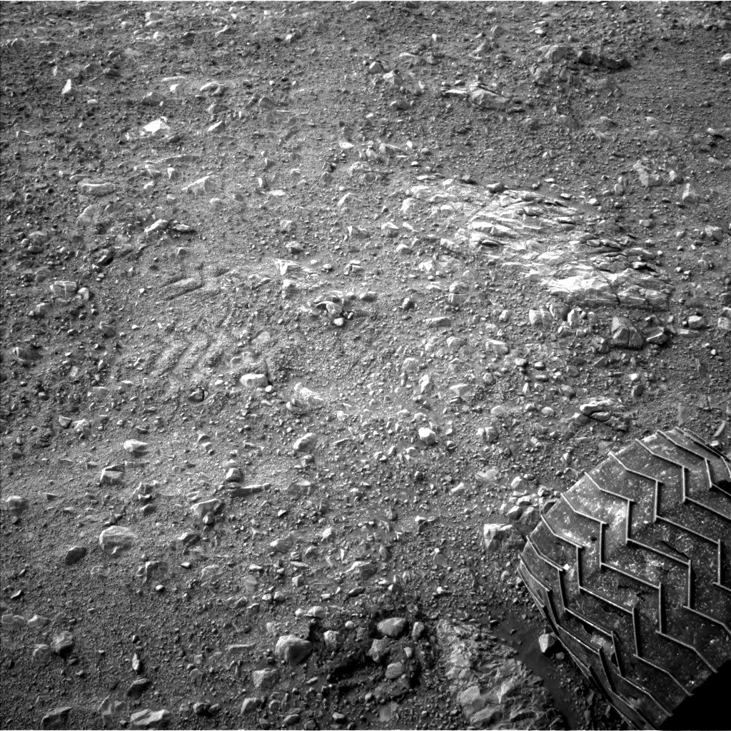Nasa's Mars rover Curiosity acquired this image using its Left Navigation Camera on Sol 2161, at drive 2272, site number 72
