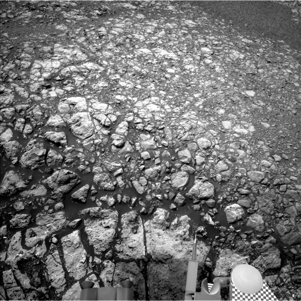 Nasa's Mars rover Curiosity acquired this image using its Left Navigation Camera on Sol 2164, at drive 2410, site number 72