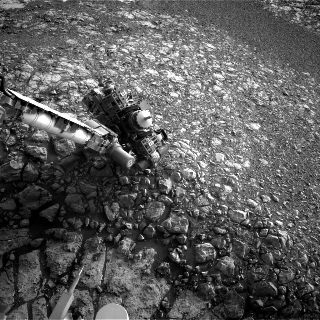 Nasa's Mars rover Curiosity acquired this image using its Right Navigation Camera on Sol 2165, at drive 2410, site number 72
