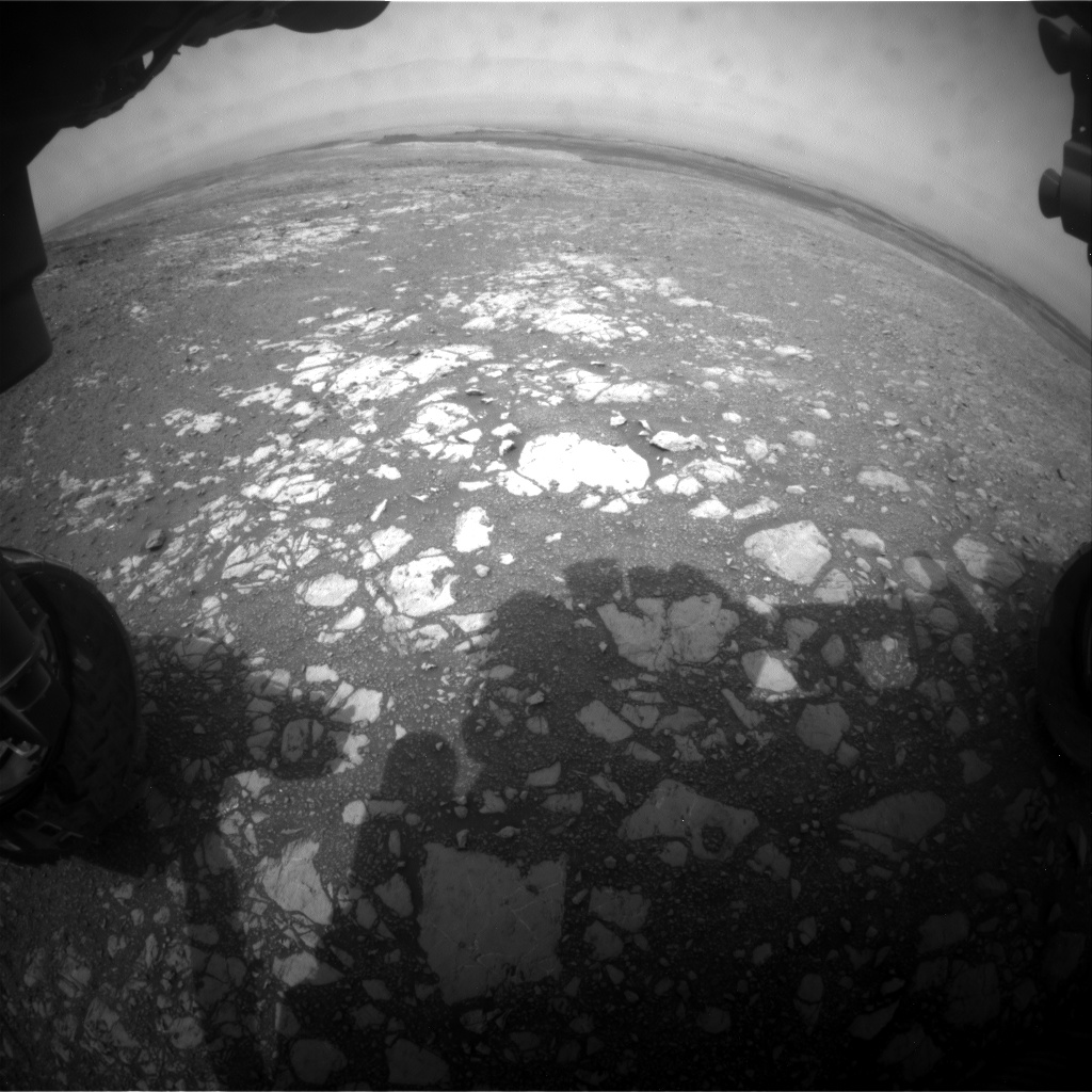 Nasa's Mars rover Curiosity acquired this image using its Front Hazard Avoidance Camera (Front Hazcam) on Sol 2166, at drive 2464, site number 72