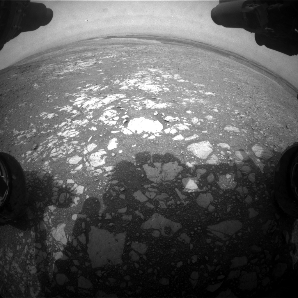 Nasa's Mars rover Curiosity acquired this image using its Front Hazard Avoidance Camera (Front Hazcam) on Sol 2166, at drive 2464, site number 72