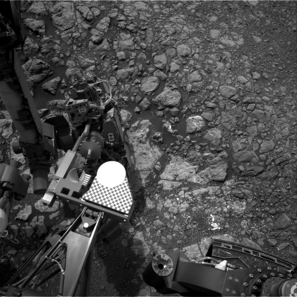 Nasa's Mars rover Curiosity acquired this image using its Right Navigation Camera on Sol 2166, at drive 2410, site number 72