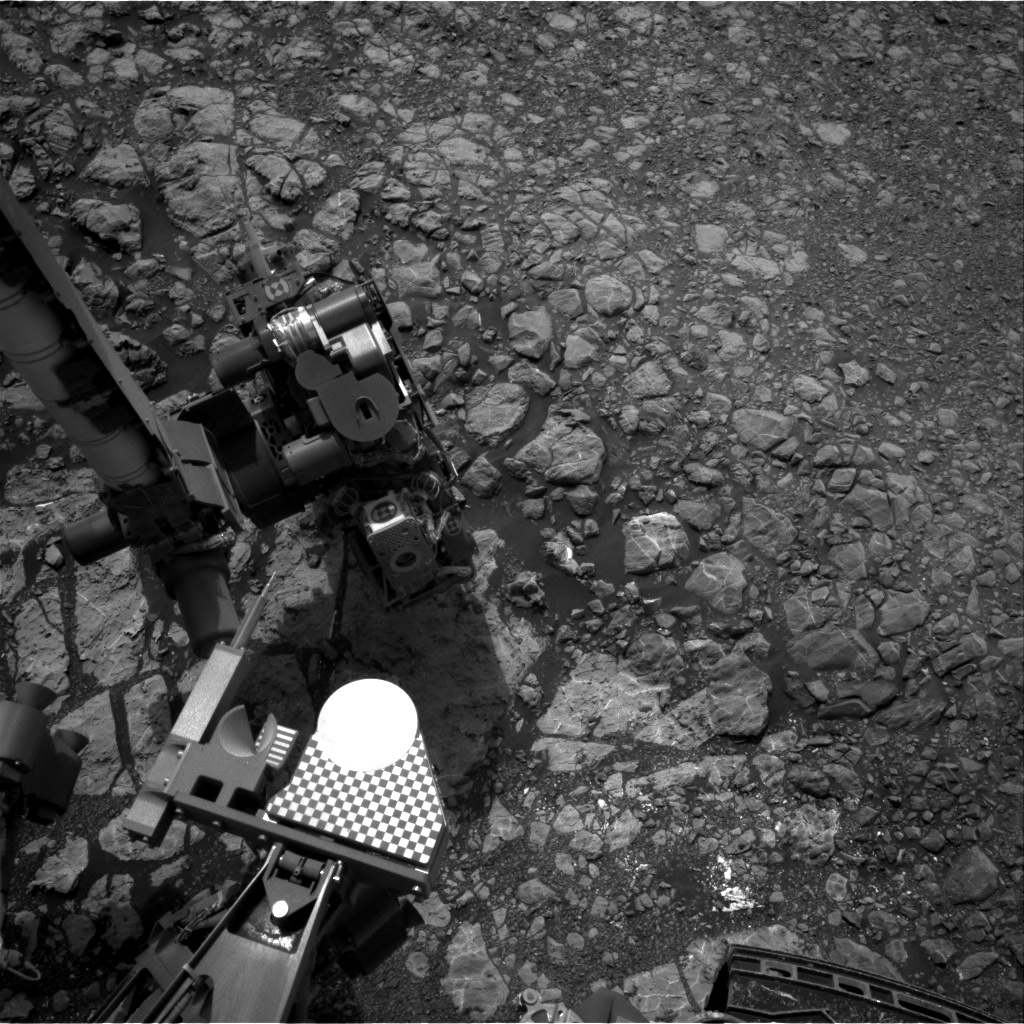 Nasa's Mars rover Curiosity acquired this image using its Right Navigation Camera on Sol 2166, at drive 2410, site number 72