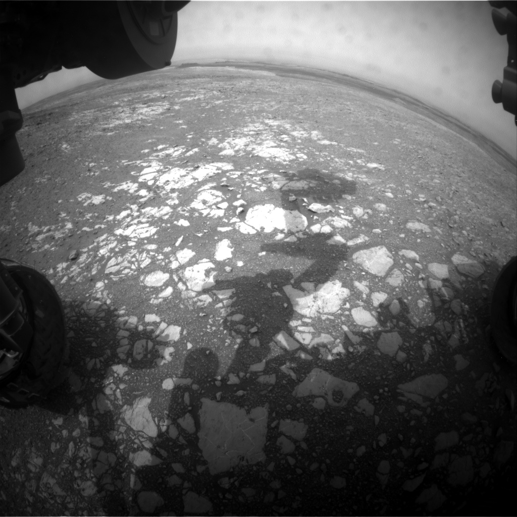 Nasa's Mars rover Curiosity acquired this image using its Front Hazard Avoidance Camera (Front Hazcam) on Sol 2167, at drive 2464, site number 72