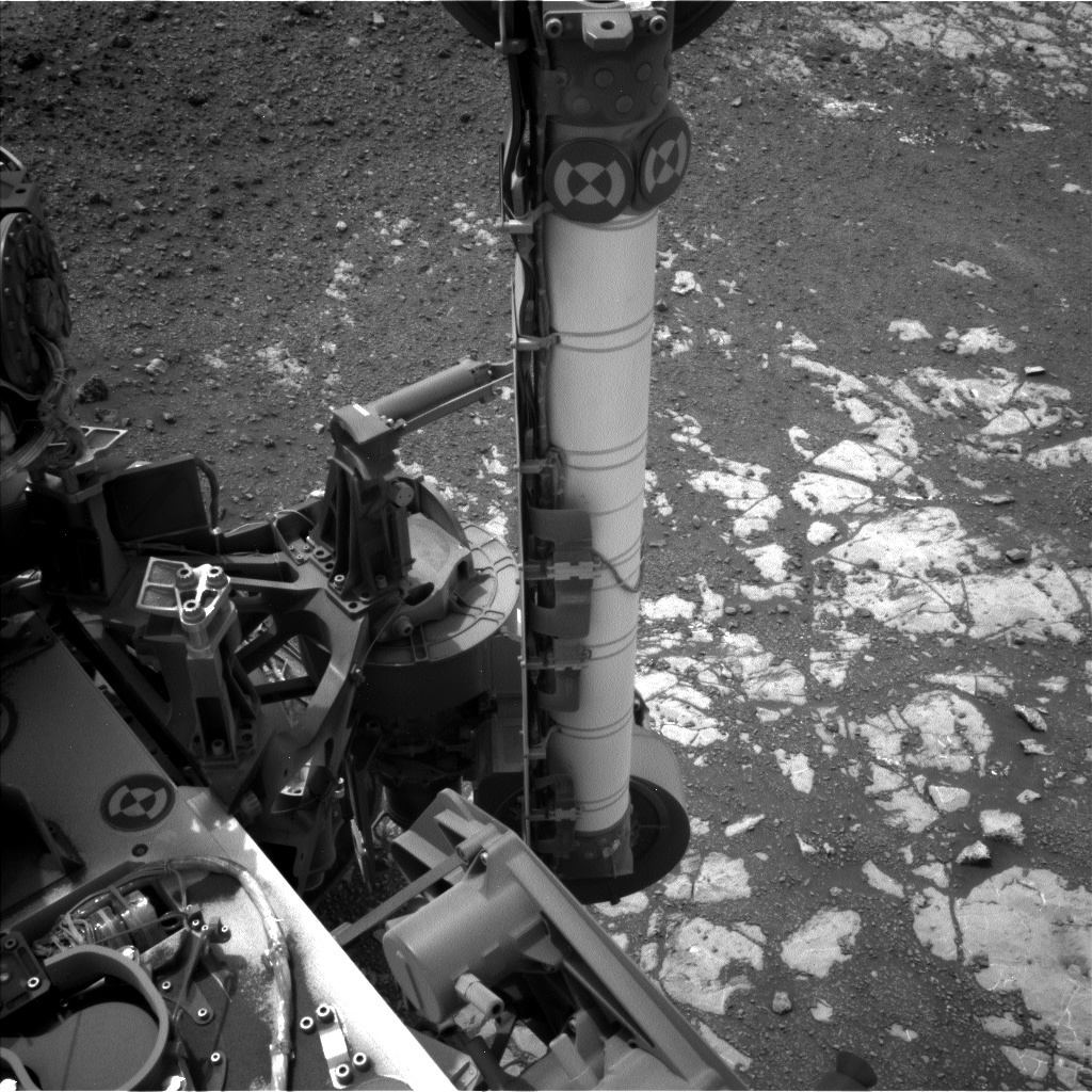 Nasa's Mars rover Curiosity acquired this image using its Left Navigation Camera on Sol 2169, at drive 2464, site number 72