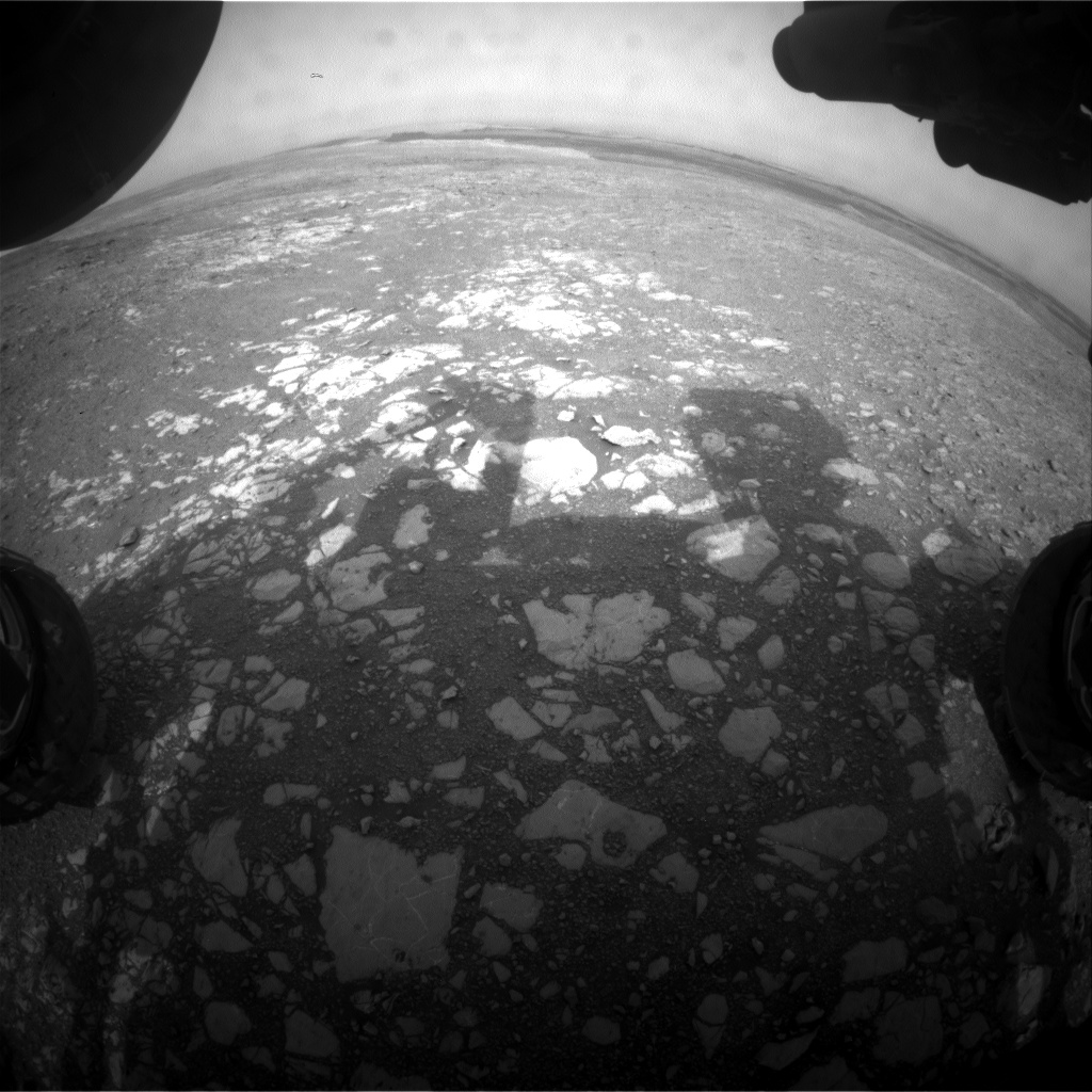 Nasa's Mars rover Curiosity acquired this image using its Front Hazard Avoidance Camera (Front Hazcam) on Sol 2171, at drive 2464, site number 72