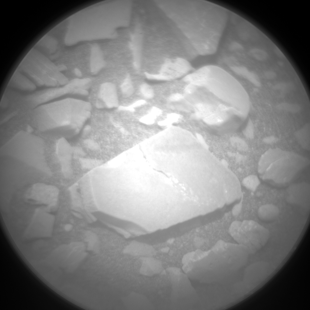 Nasa's Mars rover Curiosity acquired this image using its Chemistry & Camera (ChemCam) on Sol 2318, at drive 210, site number 74