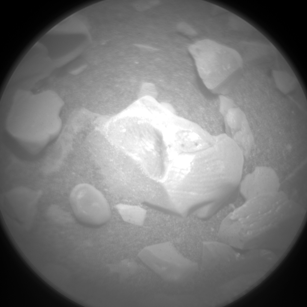 Nasa's Mars rover Curiosity acquired this image using its Chemistry & Camera (ChemCam) on Sol 2320, at drive 210, site number 74