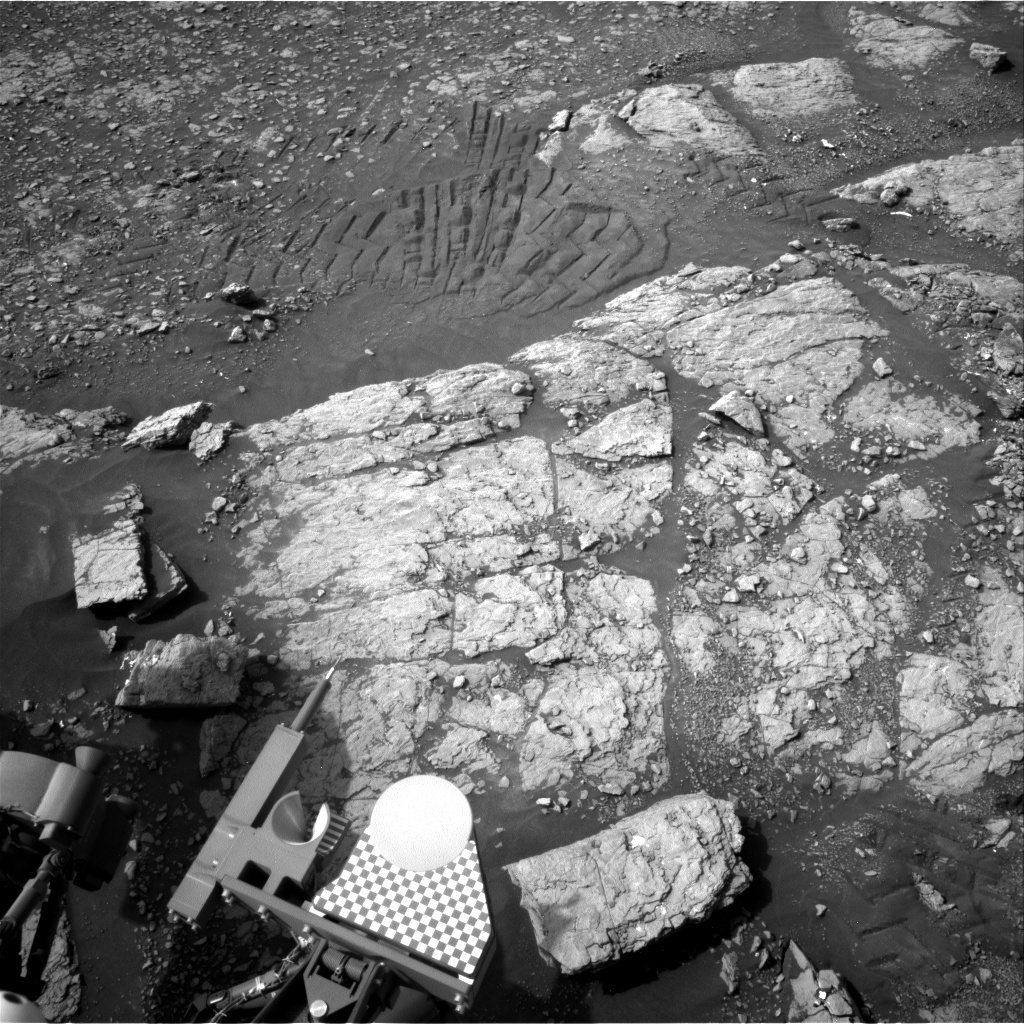 Nasa's Mars rover Curiosity acquired this image using its Right Navigation Camera on Sol 2347, at drive 0, site number 75