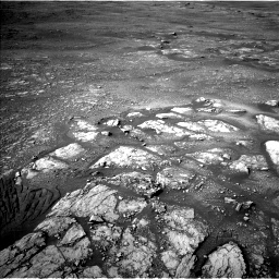 Nasa's Mars rover Curiosity acquired this image using its Left Navigation Camera on Sol 2350, at drive 18, site number 75