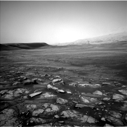 Nasa's Mars rover Curiosity acquired this image using its Left Navigation Camera on Sol 2350, at drive 42, site number 75