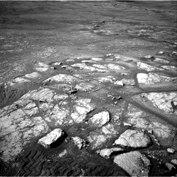 Nasa's Mars rover Curiosity acquired this image using its Right Navigation Camera on Sol 2350, at drive 24, site number 75