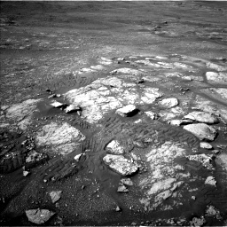 Nasa's Mars rover Curiosity acquired this image using its Left Navigation Camera on Sol 2352, at drive 84, site number 75