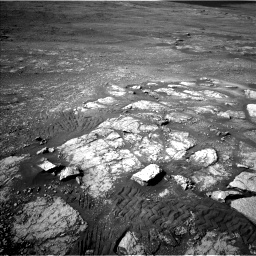 Nasa's Mars rover Curiosity acquired this image using its Left Navigation Camera on Sol 2352, at drive 90, site number 75