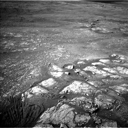 Nasa's Mars rover Curiosity acquired this image using its Left Navigation Camera on Sol 2352, at drive 102, site number 75
