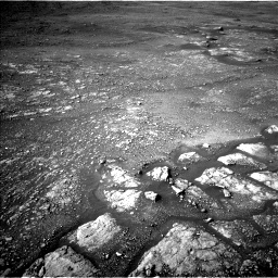 Nasa's Mars rover Curiosity acquired this image using its Left Navigation Camera on Sol 2352, at drive 108, site number 75