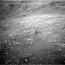 Nasa's Mars rover Curiosity acquired this image using its Left Navigation Camera on Sol 2352, at drive 186, site number 75
